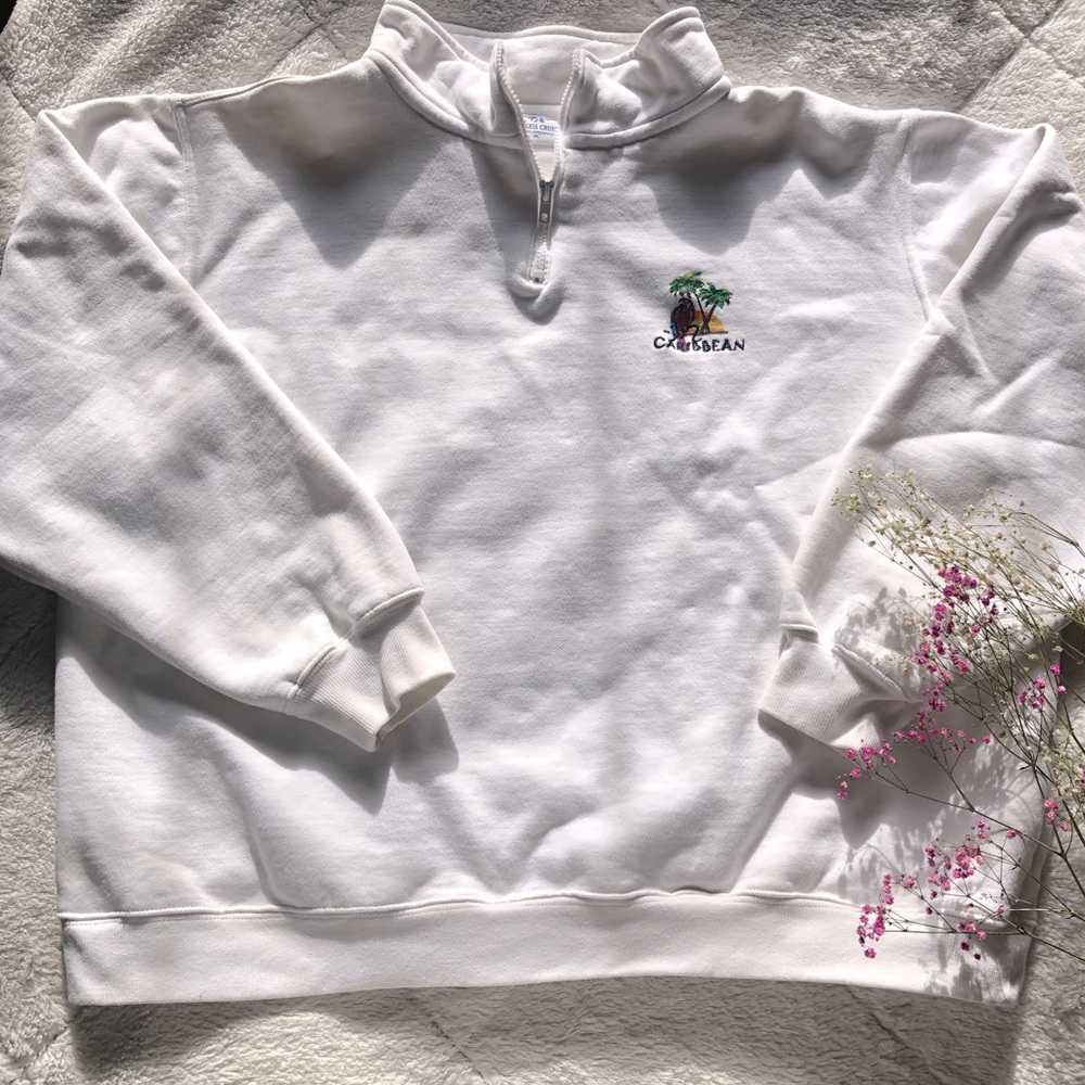 White PRINCESS CRUISES Caribbean Sweater